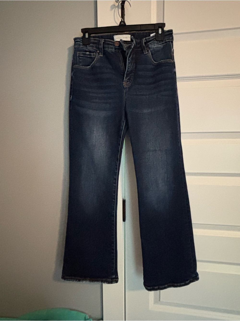 Dark Indigo Wide Leg Jeans for Women